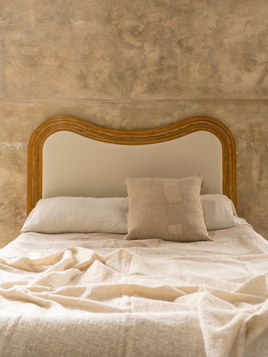 Cabecero Wave simétrico bambú