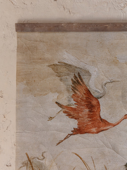 Herons flying (200x110cm)