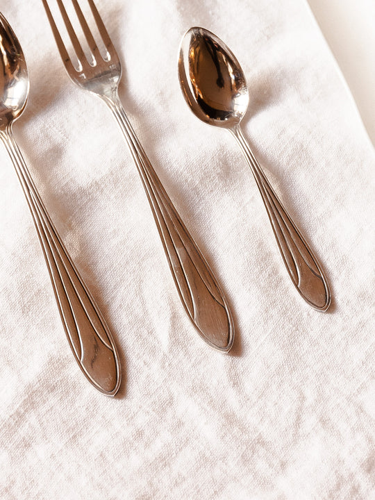 French Art Deco cutlery set for 12 people