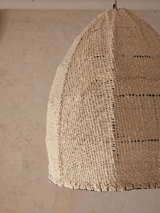 Lamp "Afghane" handmade cotton M