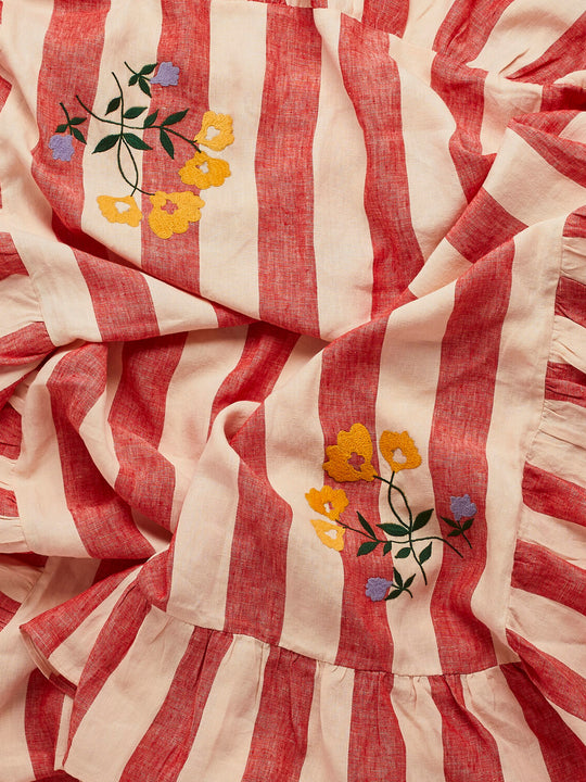 Mantel bordado Strawberry