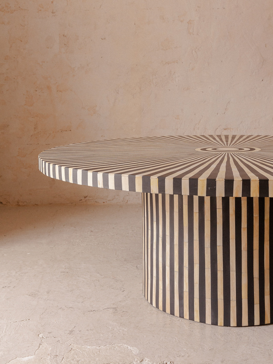 Mesa de centro hueso Ø130CM
