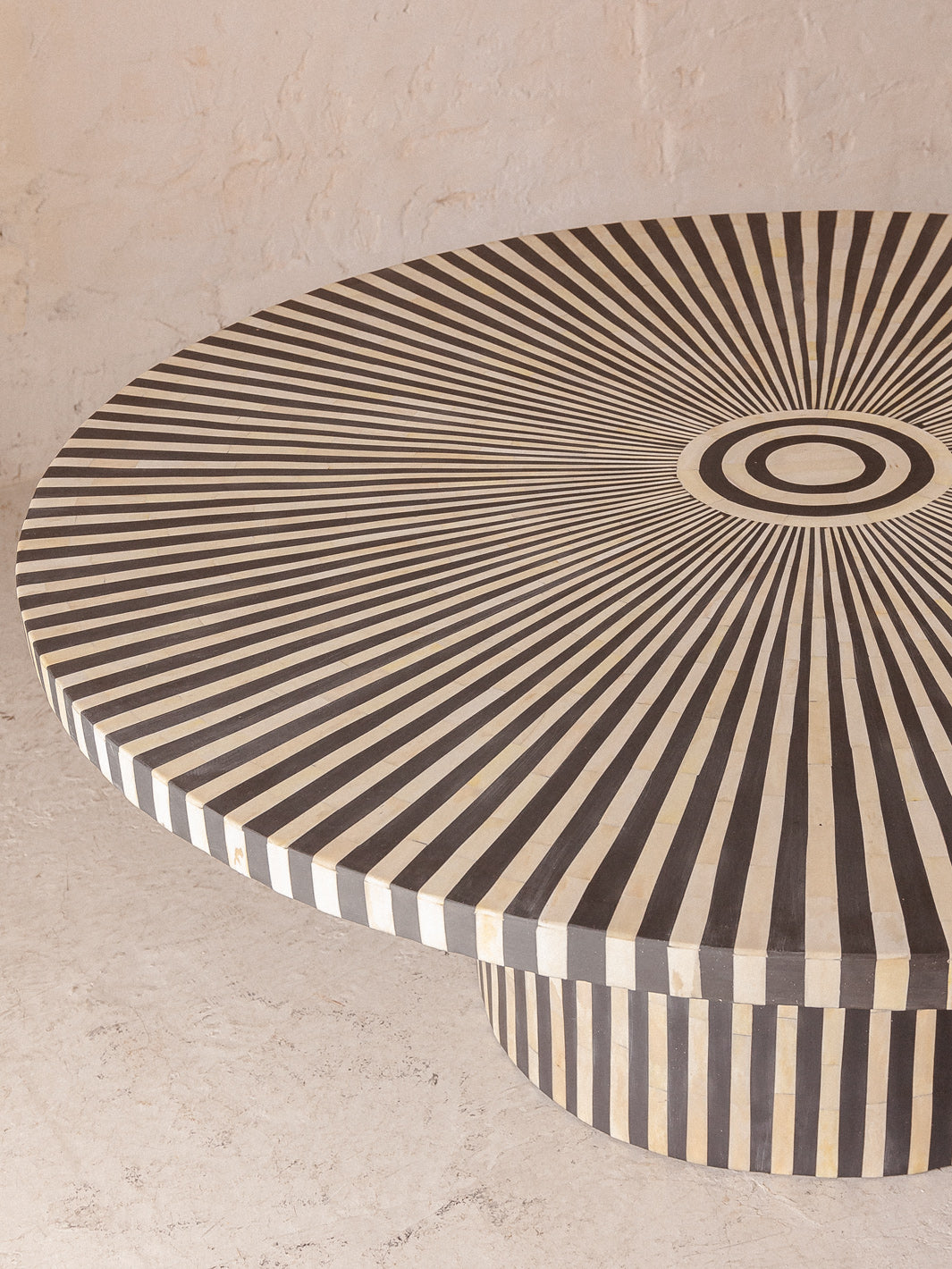 Mesa de centro hueso Ø130CM
