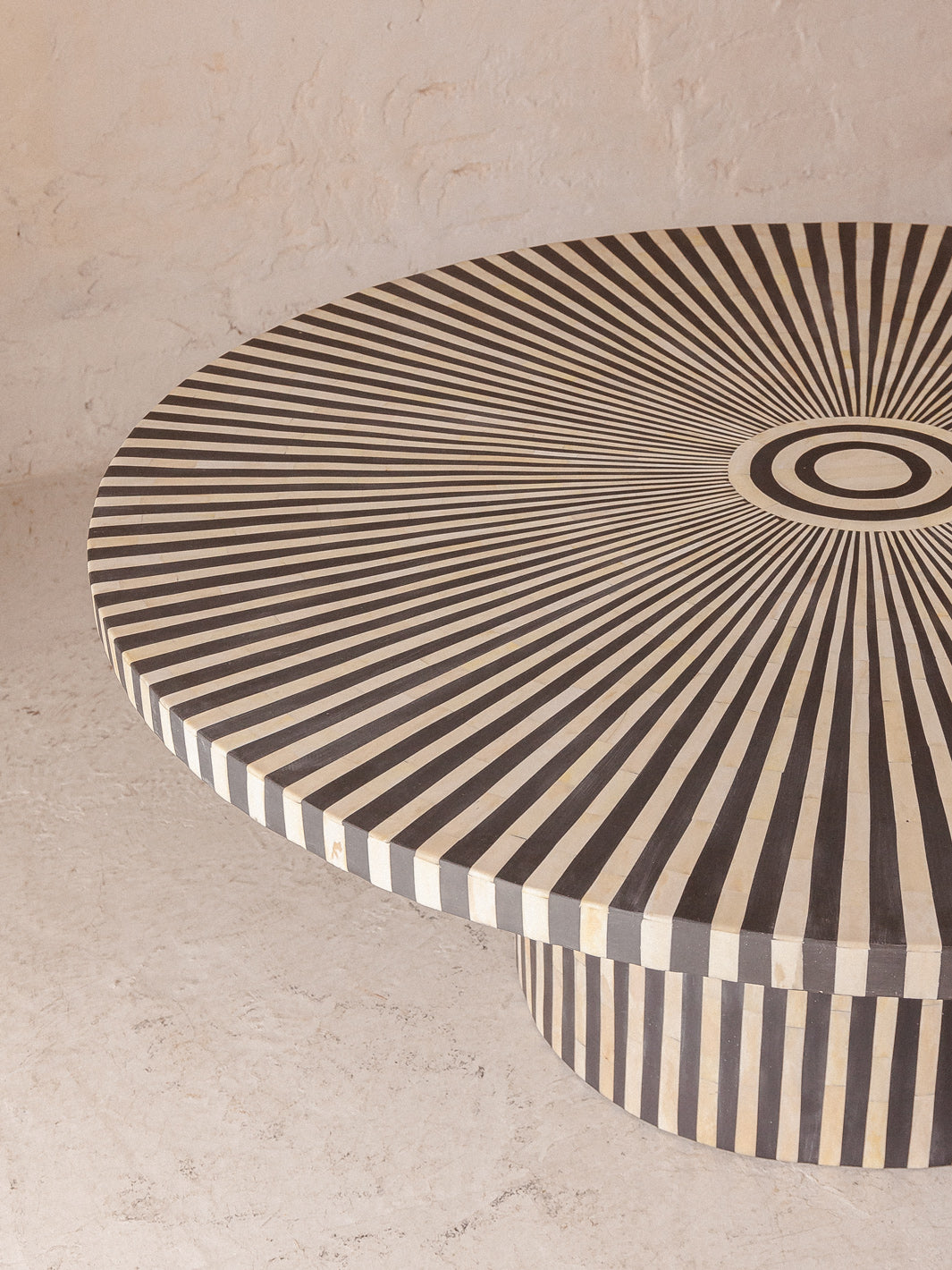 Mesa de centro hueso Ø130CM
