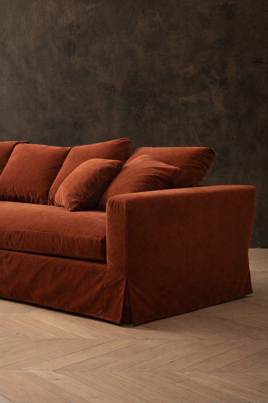 Sofá Omaanda Terciopelo Copper