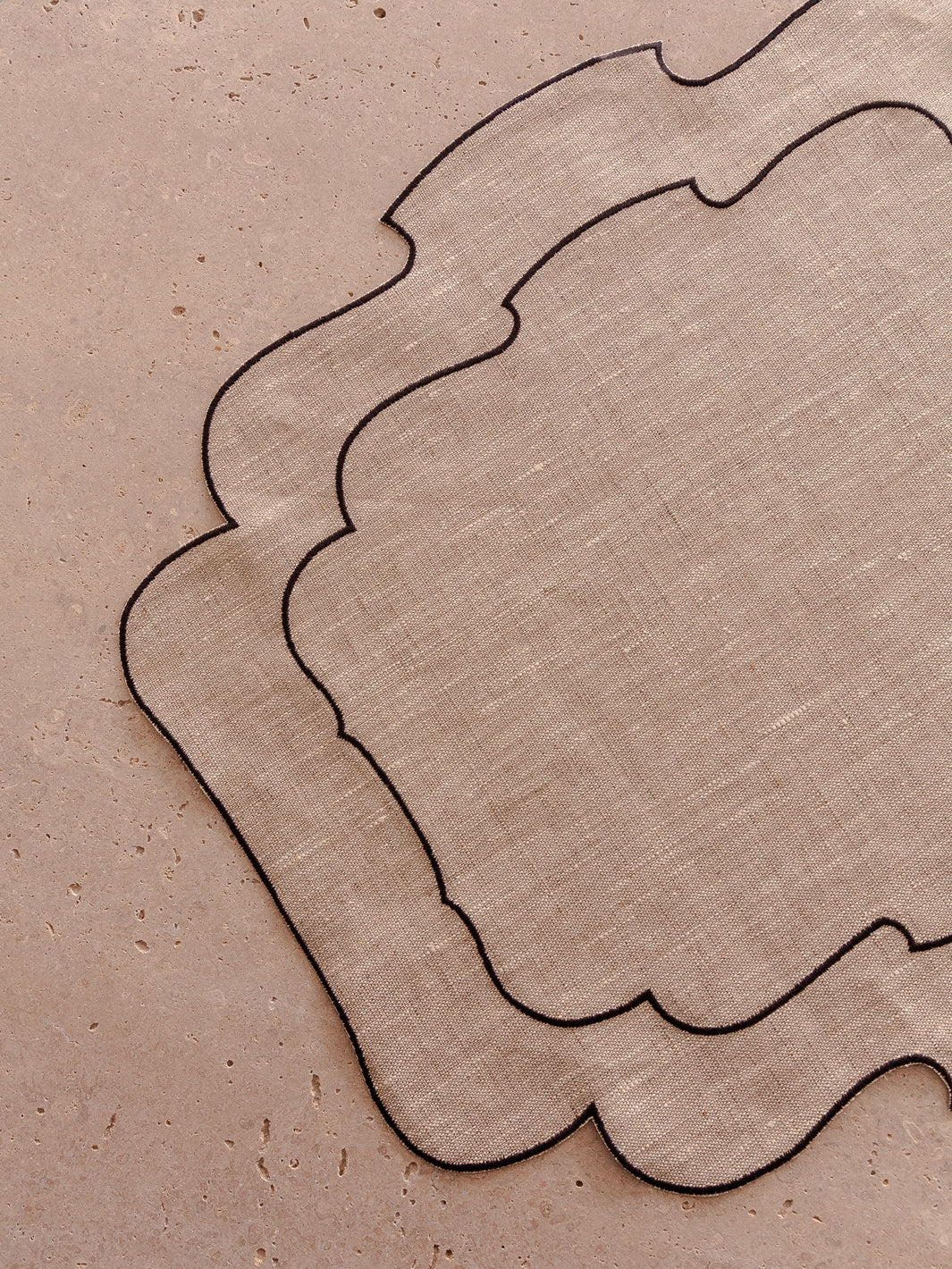 Natural Waxed Linen Placemat