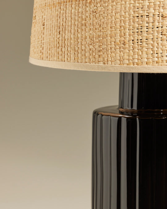 Black Portofino lamp