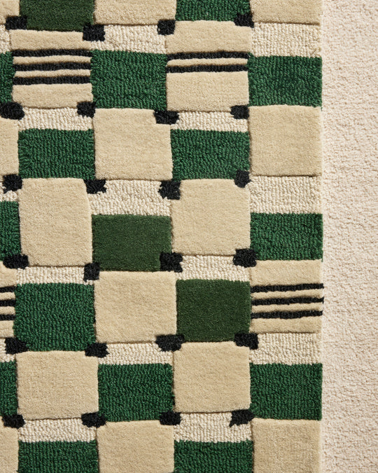 Damier Cactus Maison Sarah Lavoine Rug