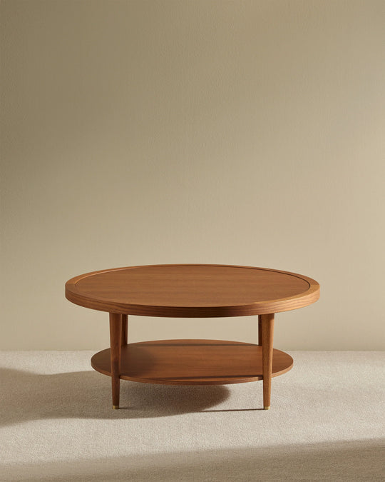 Maison Sarah Lavoine Natural Round Puzzle Coffee Table