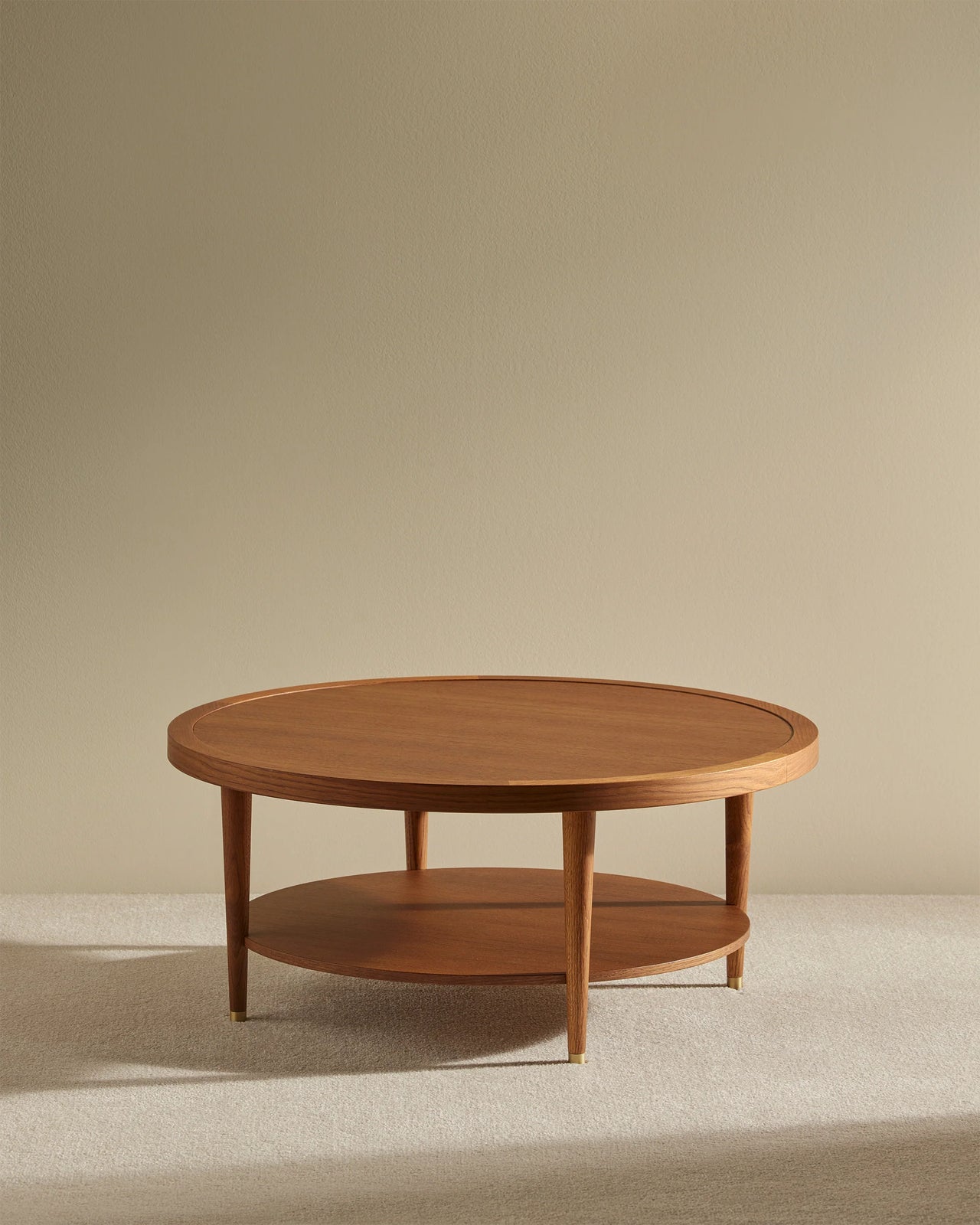 Maison Sarah Lavoine Natural Round Puzzle Coffee Table