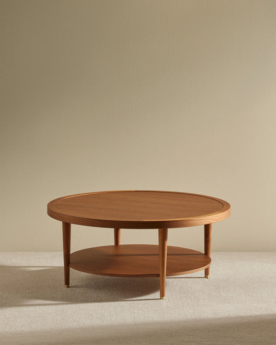 Maison Sarah Lavoine Natural Round Puzzle Coffee Table