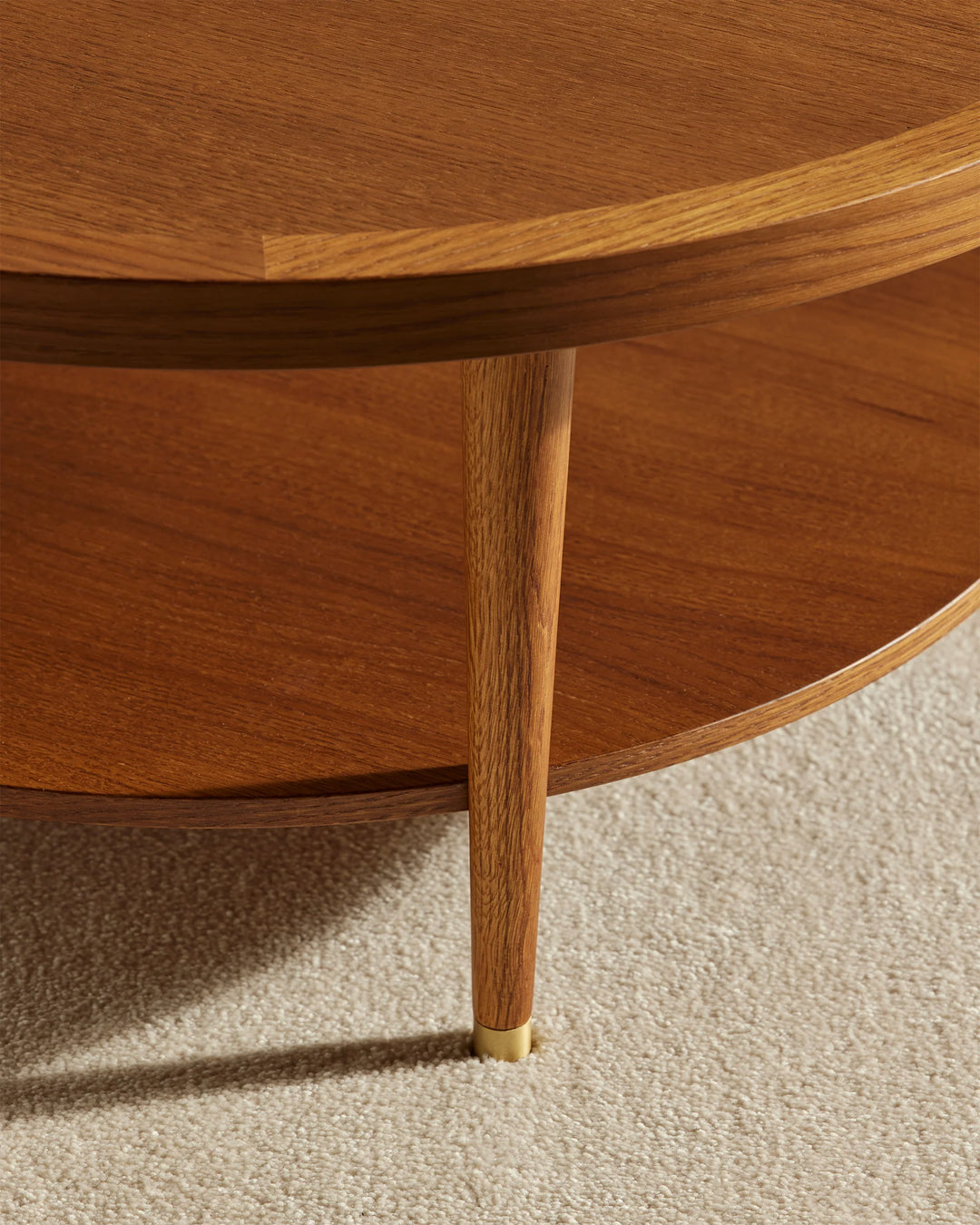 Maison Sarah Lavoine Natural Round Puzzle Coffee Table