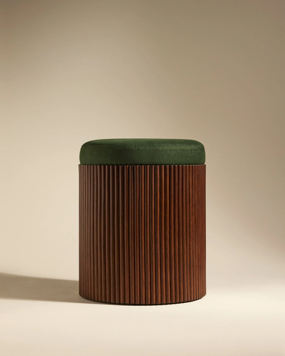 Riviera Green Pouf