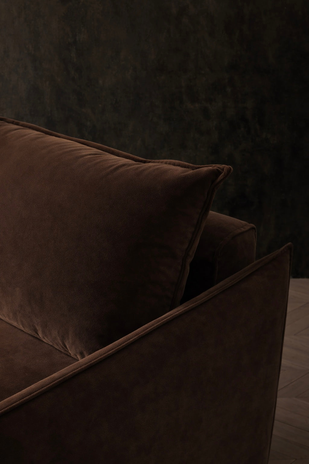 Urban Velvet Cocoa Sofa Bed
