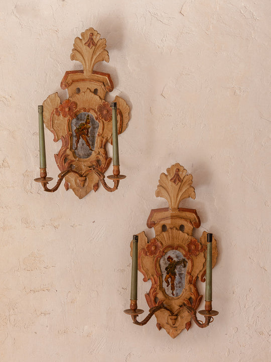 Pair of appliques from Venice, XIXe siècle