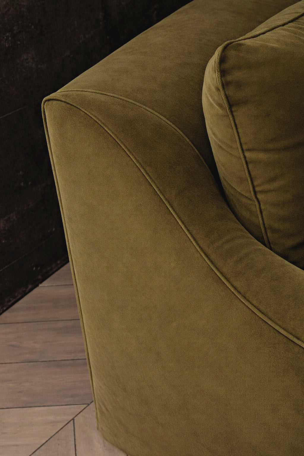 Soho Forest Velvet Sofa