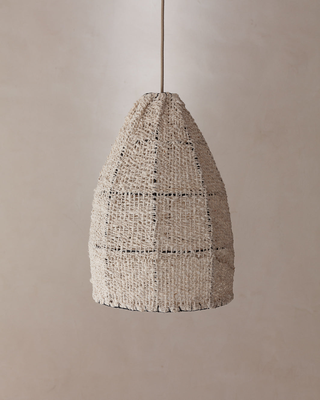 "Afghane" handmade cotton lamp XS