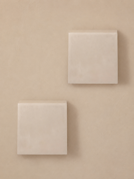 Frene white alabaster wall lamp Simone &amp; Marcel