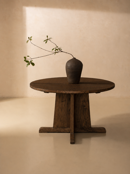 Mesa Cangshan Ø120x74cm.