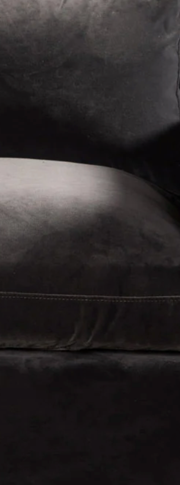 Soho Anthracite Velvet Sofa