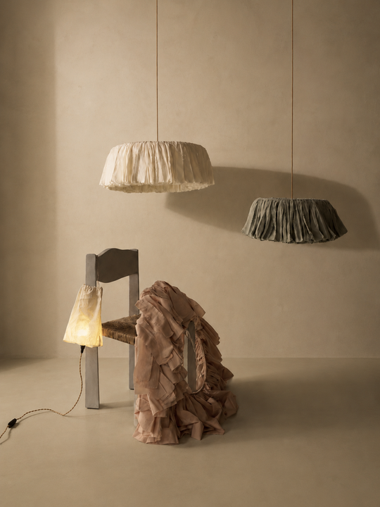 Musa Pink Ceiling Lamp