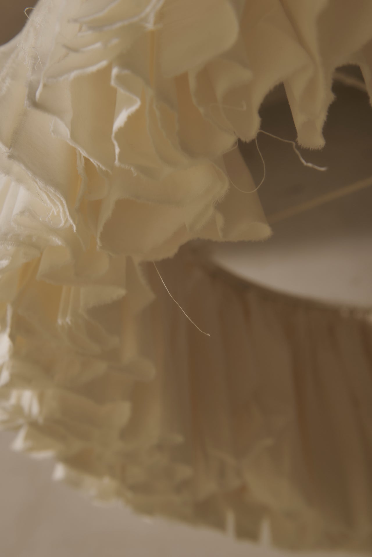 Musa XXL White Ceiling Lamp