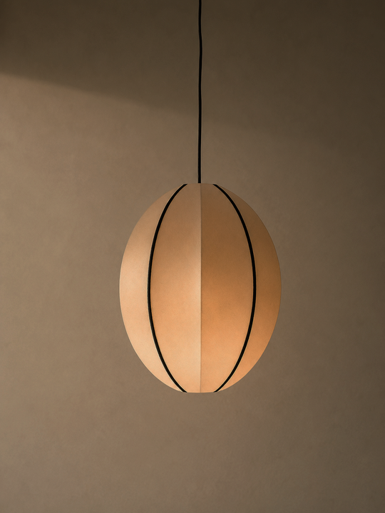 Indochina Oval Classic Cream Lamp