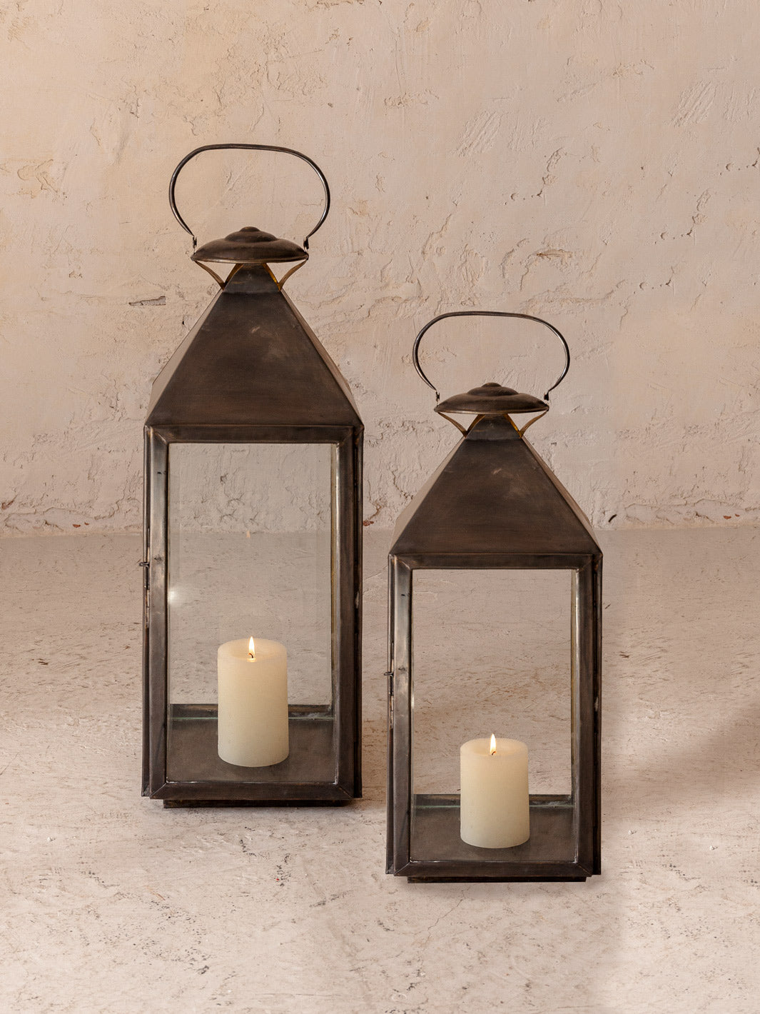 Farol cobre 65cm