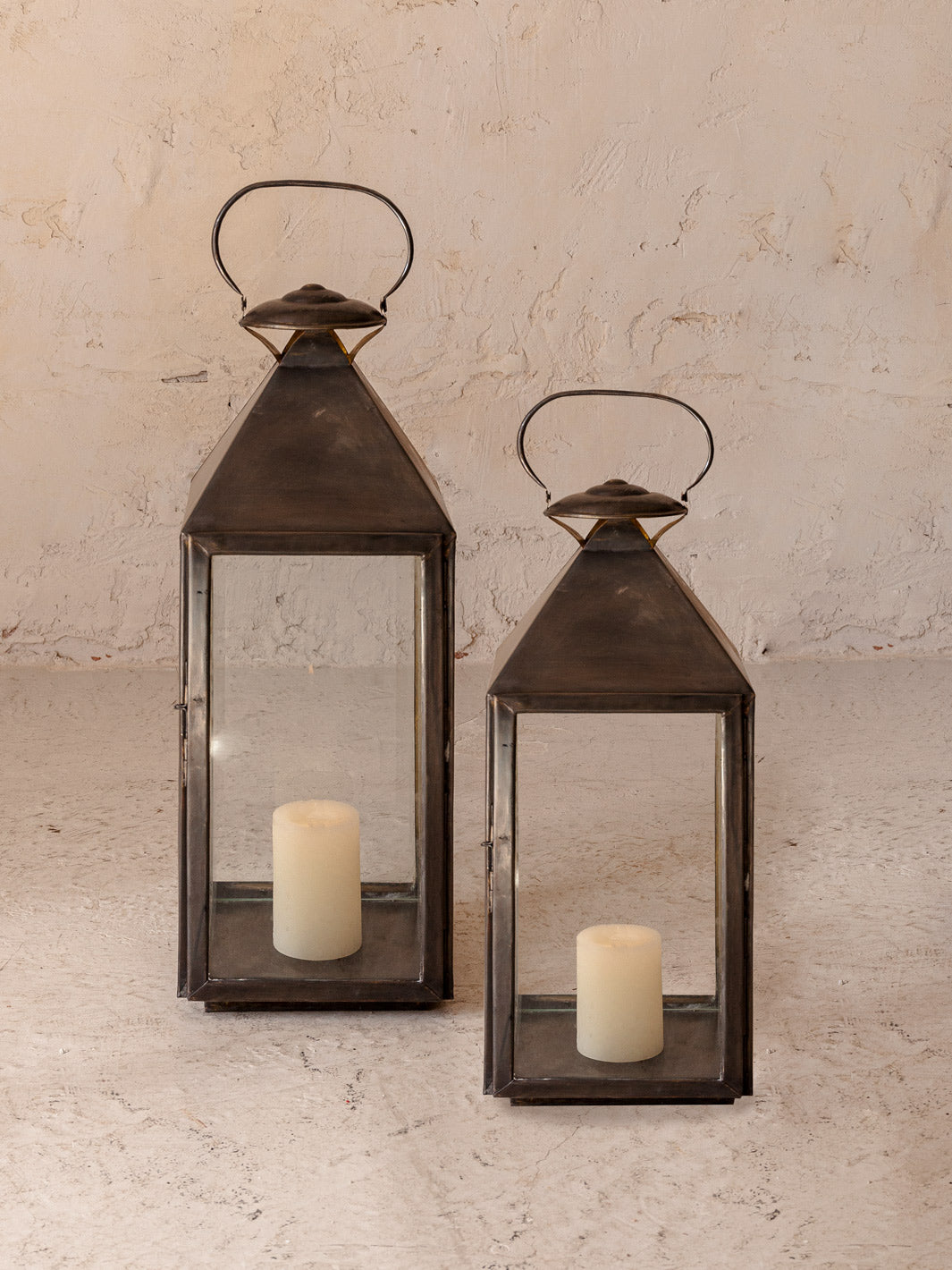 Farol cobre 65cm