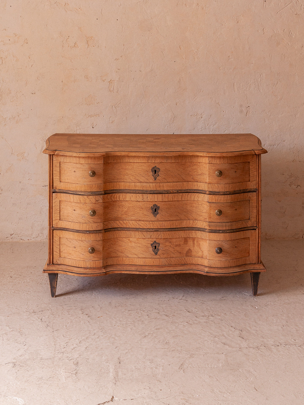 Chest of drawers Germany circa 1770, solid oak