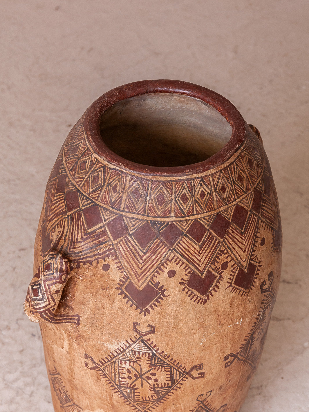 Pot Rif Maroc 63th century HXNUMXCM