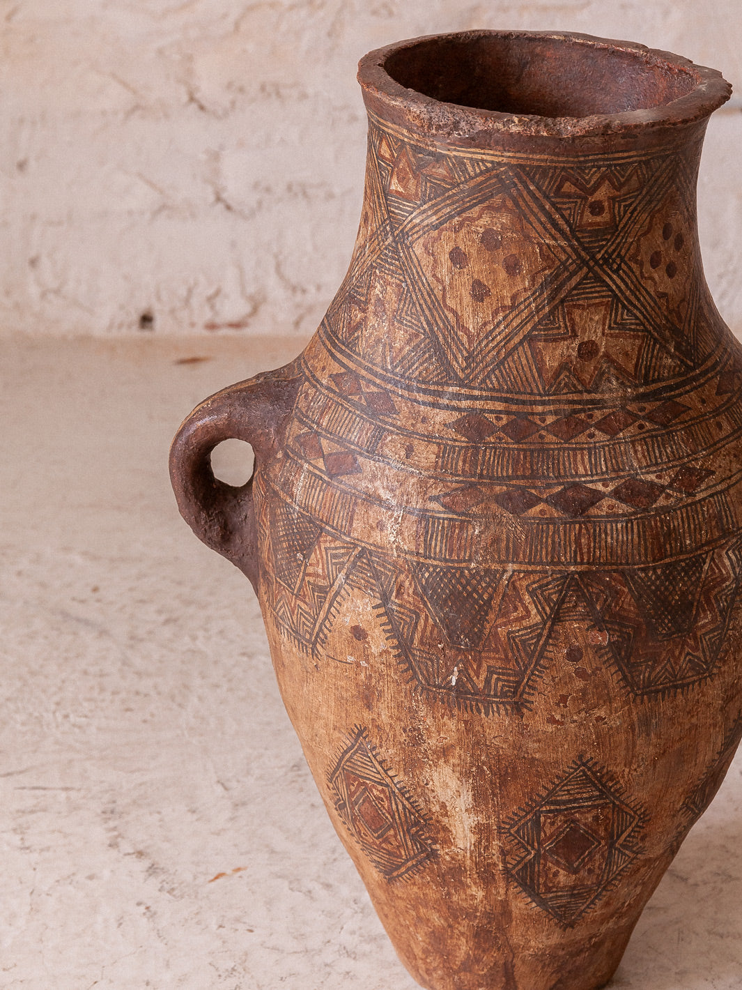 Pot Rif Maroc s.XIX H64CM