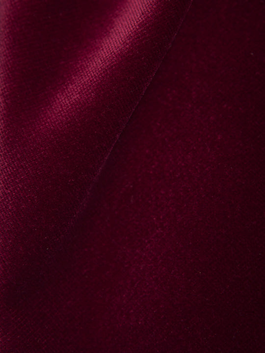 Sofá Amberes de terciopelo Raspberry