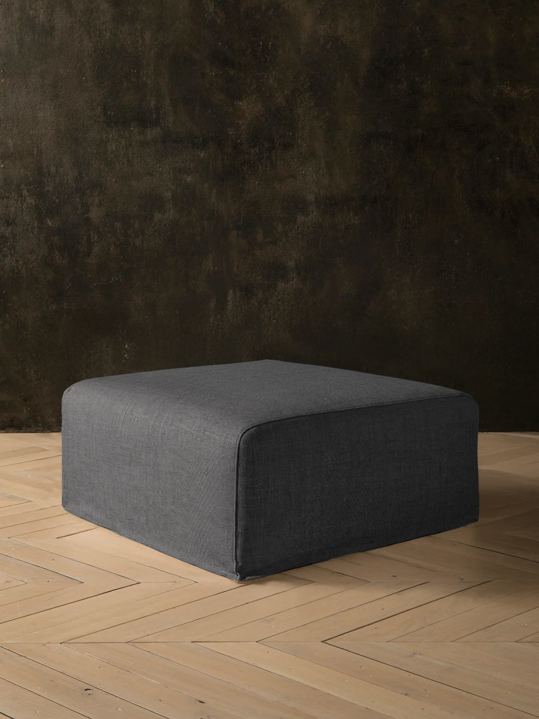 Pouf Comporta lino antracita