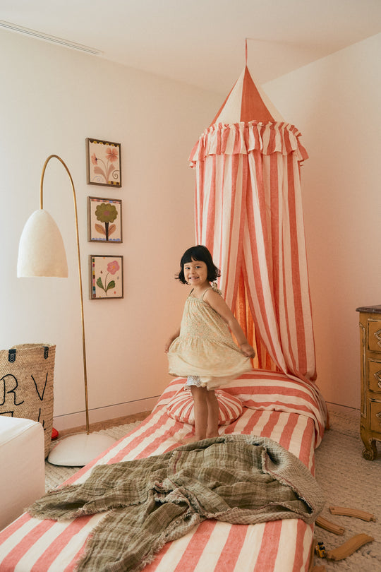 Canopy Sirkus Stripe Strawberry