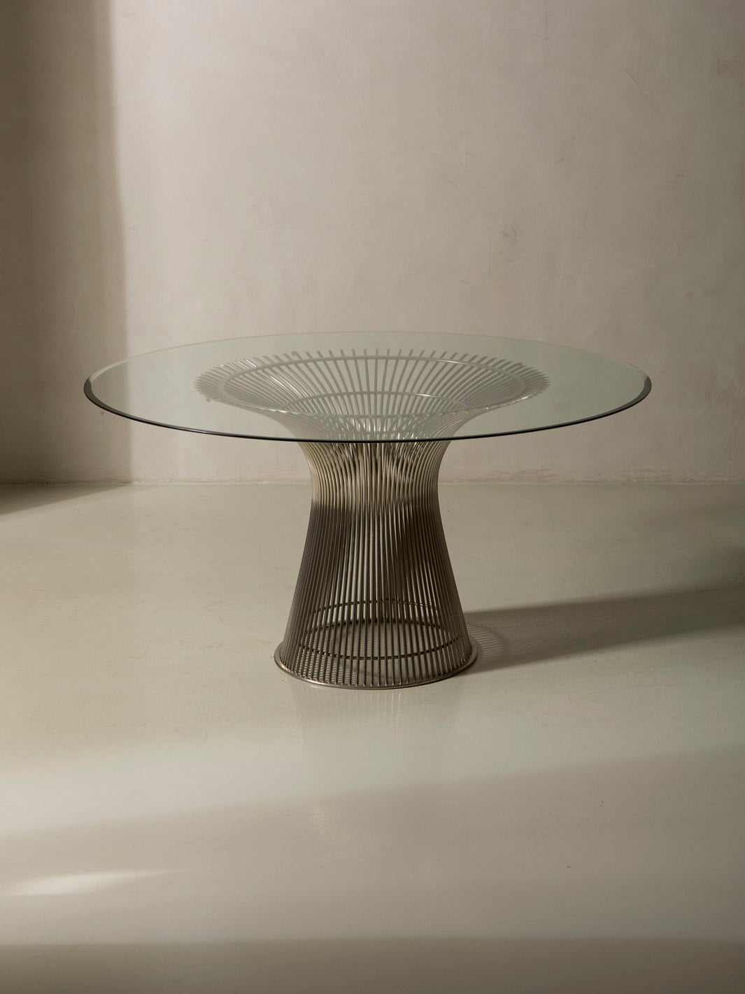 Juego comedor Warren Platner para Knoll años 60