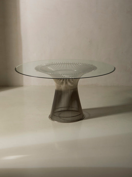 Juego comedor Warren Platner para Knoll años 60