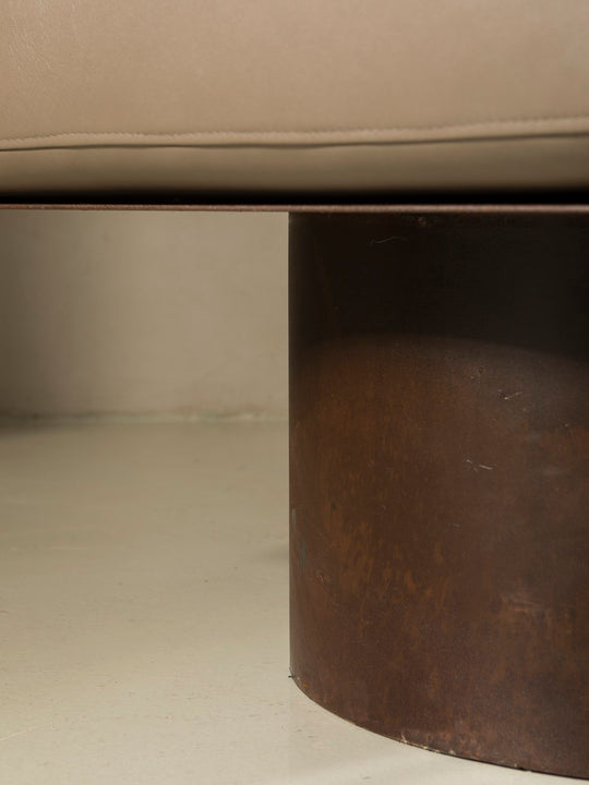 Set Sofá y butacas de acero corten