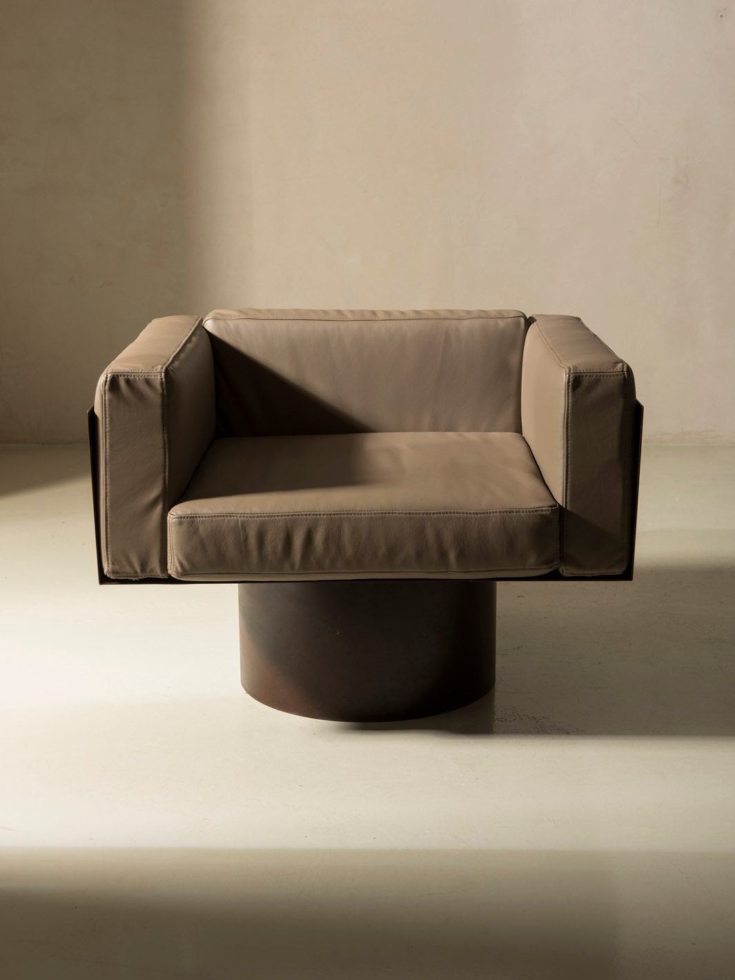 Set Sofá y butacas de acero corten