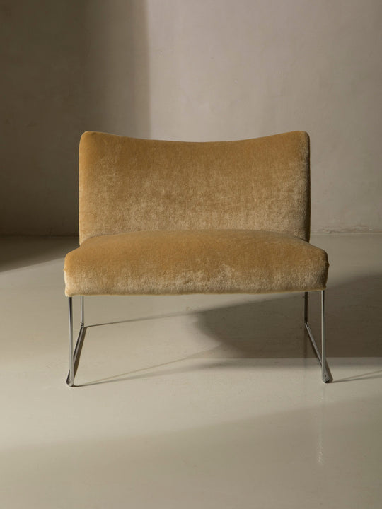 Butaca cromo años 60