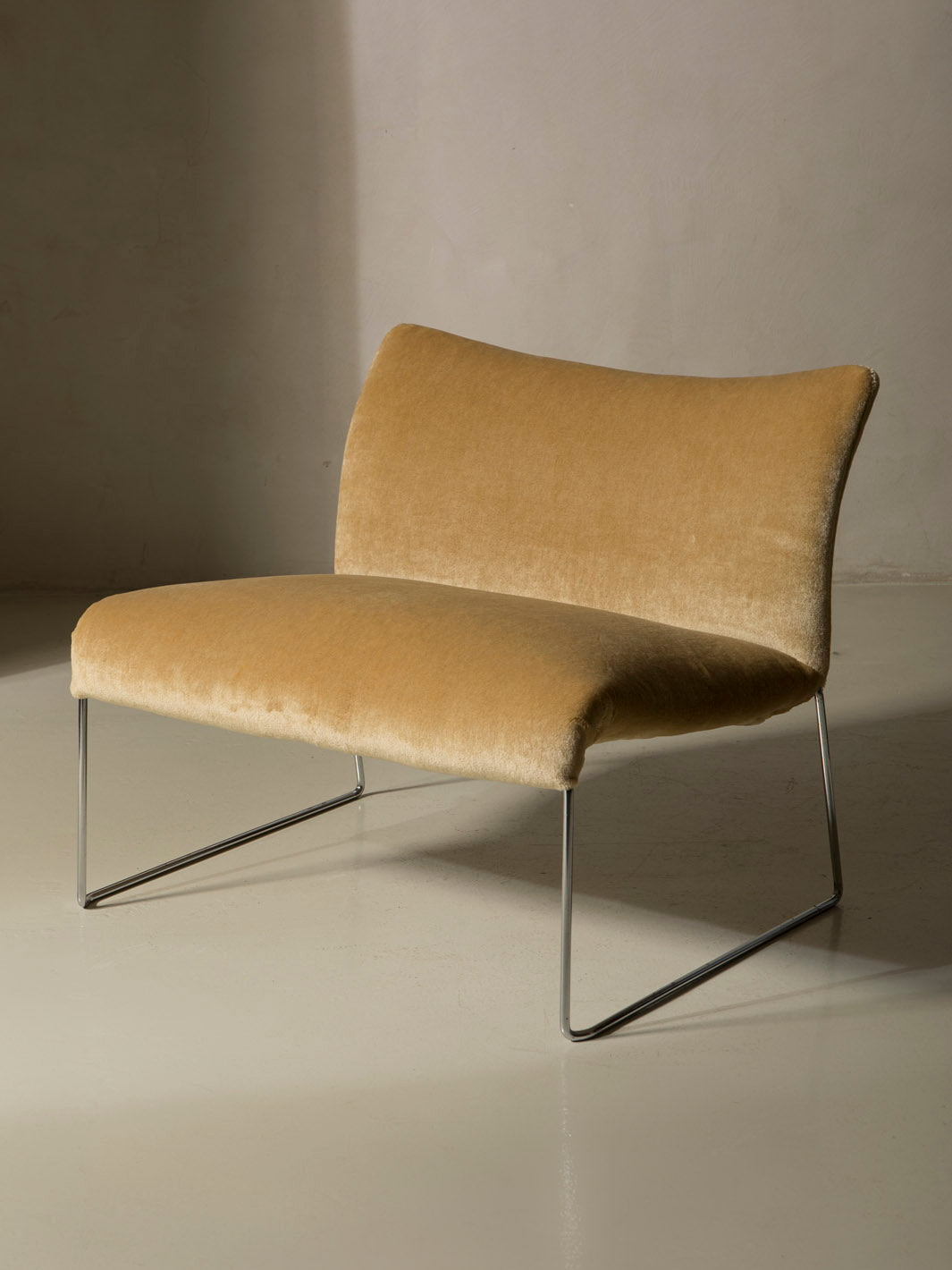 Butaca cromo años 60