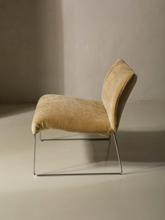 Butaca cromo años 60