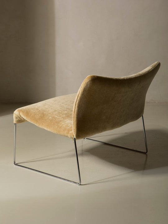 Butaca cromo años 60