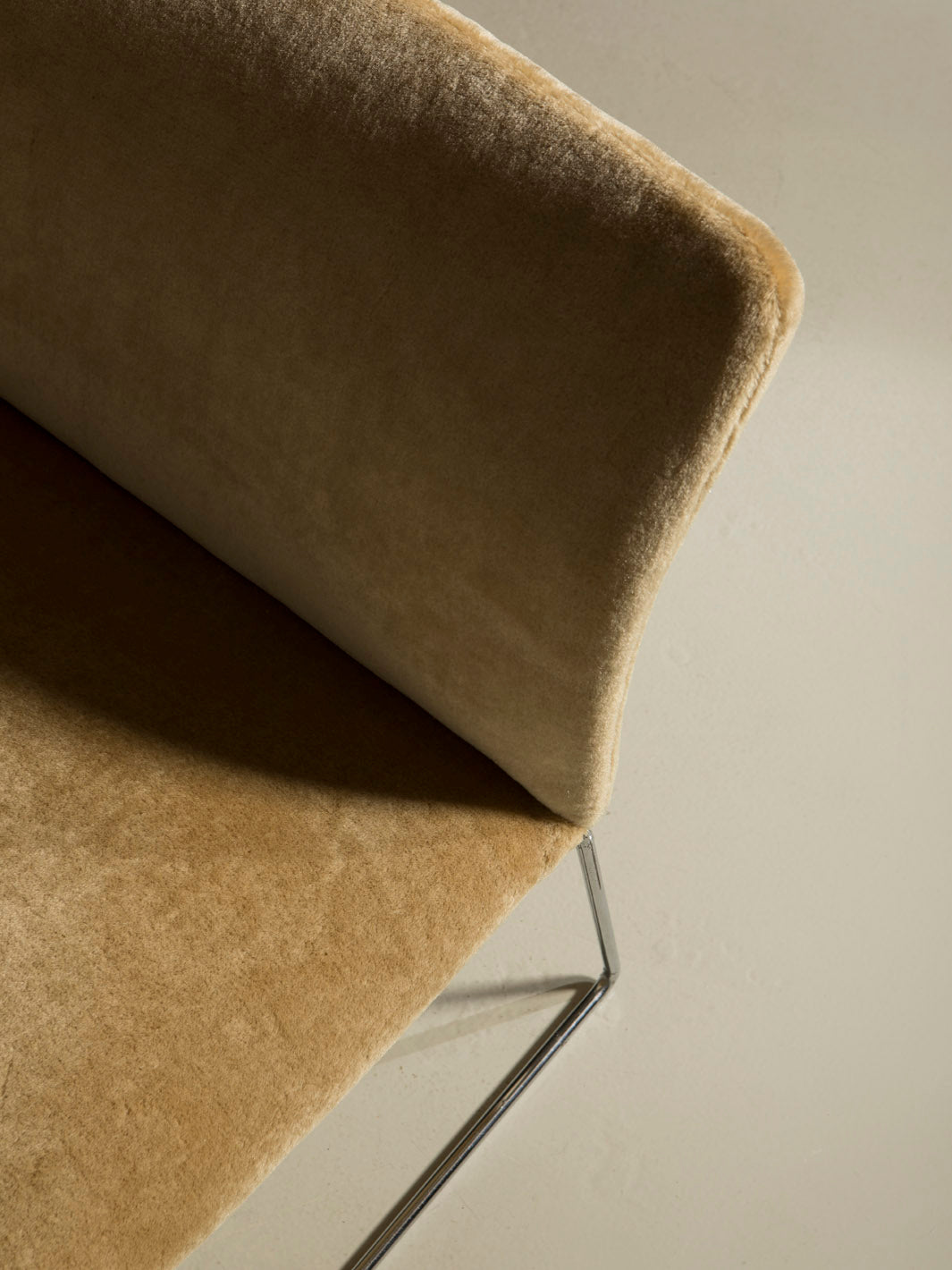 Butaca cromo años 60