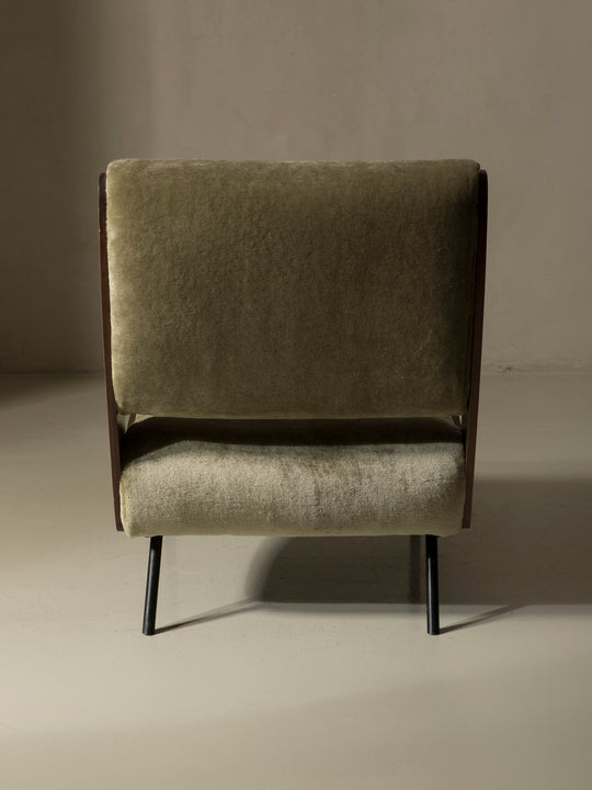 Pair of "836" armchairs by Gianfranco Frattini, 1960s