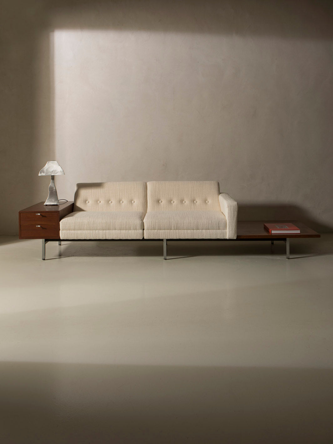 Sofa and armchair set by George Nelson for Herman Miller, 1960s
