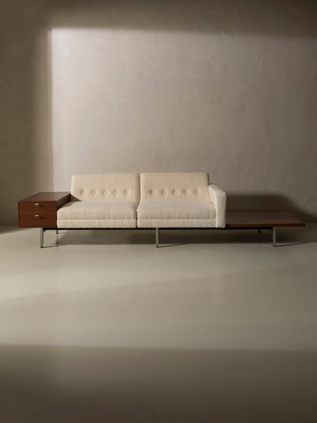 Sofa and armchair set by George Nelson for Herman Miller, 1960s