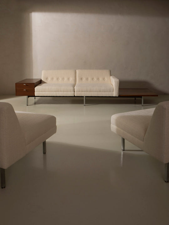 Set Sofá y butacas de George Nelson para Herman Miller años 60