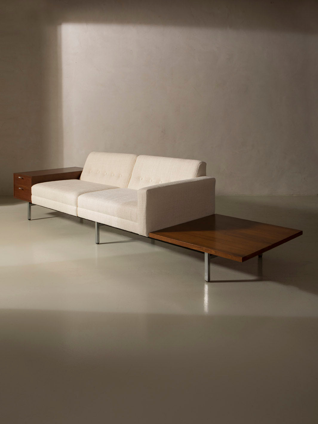 Sofa and armchair set by George Nelson for Herman Miller, 1960s