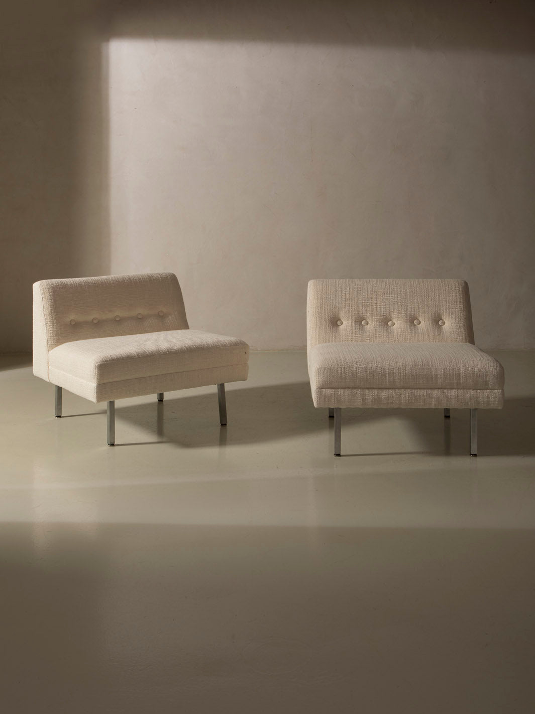 Sofa and armchair set by George Nelson for Herman Miller, 1960s